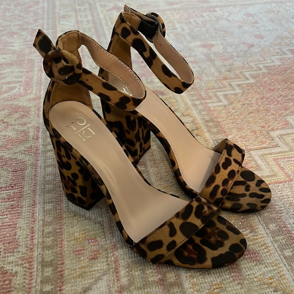 Talulah leopard heels 7.5